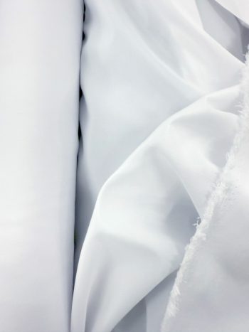 Tela Micro Plana Blanca 100% poliester Por metro